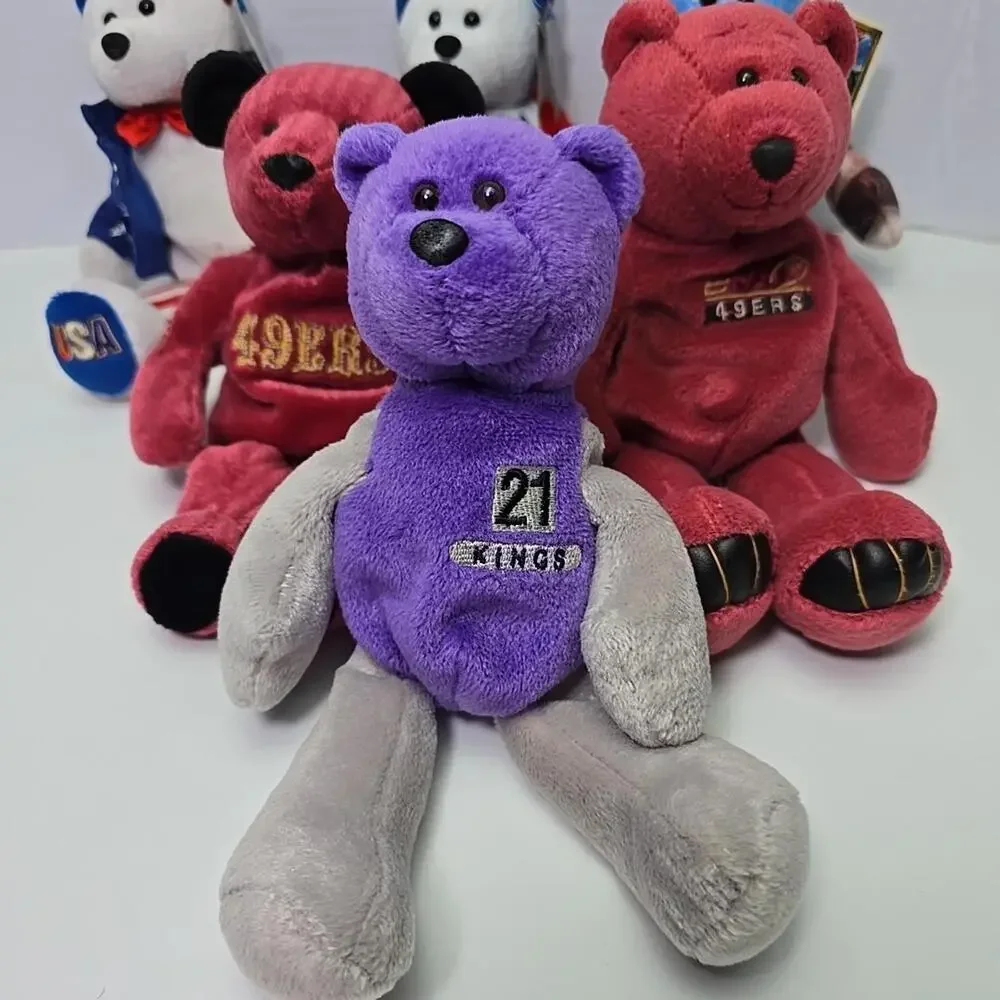 Vintage Limited Treasures 1999-2004 Assorted Collectible Bears Lot Of 6
